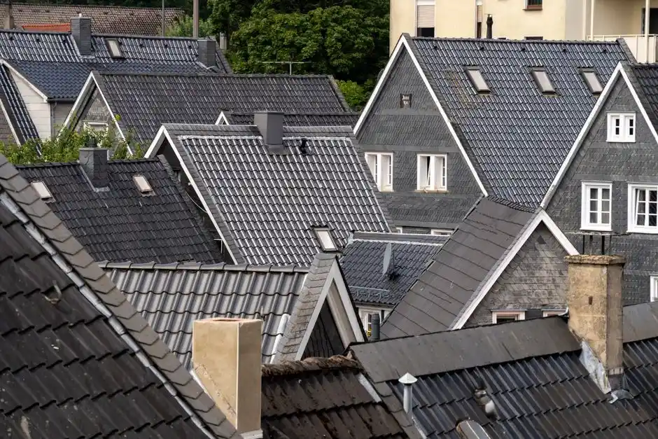 Slate roofing