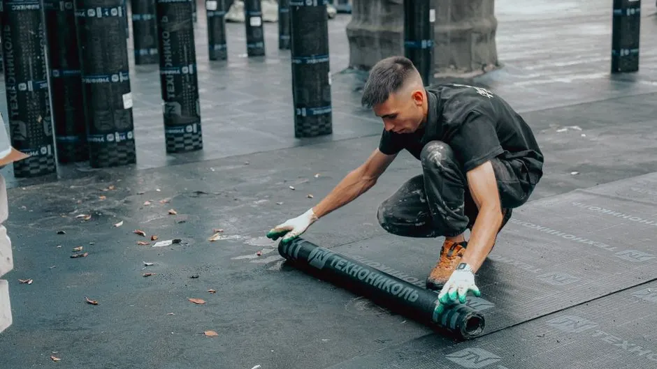 Slate roofing